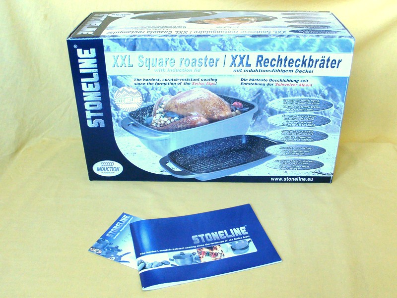 Stoneline® керамическая жаровня XXL с алюминиевой крышкой Арт. WX 10560