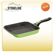 Stoneline® серия «Imagination» сковорода-барбекю 26 x 26 см. с каменным антипригарным покрытием (цвет салатовый) Арт. WX 16441