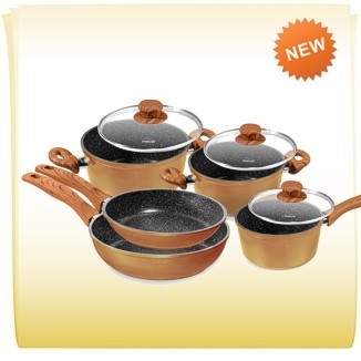 Stoneline® набор кухонной посуды из 8 предметов «Back to Nature» Арт. WX 18126