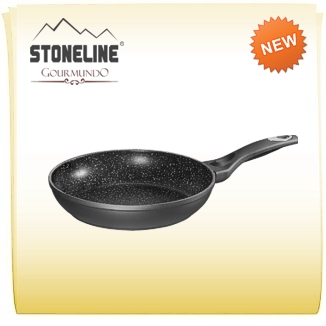 Stoneline® серия «Gourmundo» сковорода Ø20 см. с каменным антипригарным покрытием (цвет серый) Арт. WX 16442
